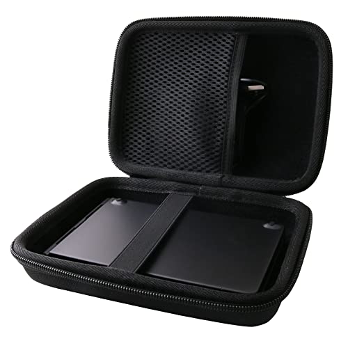 WERJIA Harte Tragetasche für Samsers/iClever BK08 faltbare Bluetooth-Tastatur (nur Gehäuse) (schwarz) von WERJIA