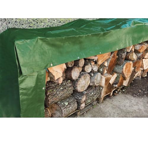 Grüne Plane 240 g/m2 WERKA PRO 2 x 8 m von WERKA PRO
