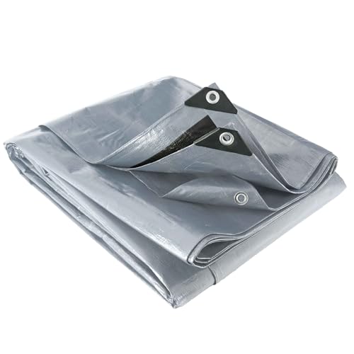 WERKA PRO Schwarze und graue Plane 200 g/m2 3 x 2,40 m von WERKA PRO