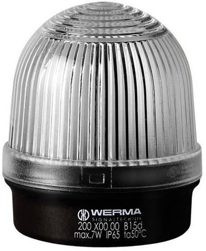 Werma Signaltechnik Signalleuchte 200.400.00 200.400.00 Weiß Dauerlicht 12 V/AC, 12 V/DC, 24 V/AC, von WERMA SIGNALTECHNIK