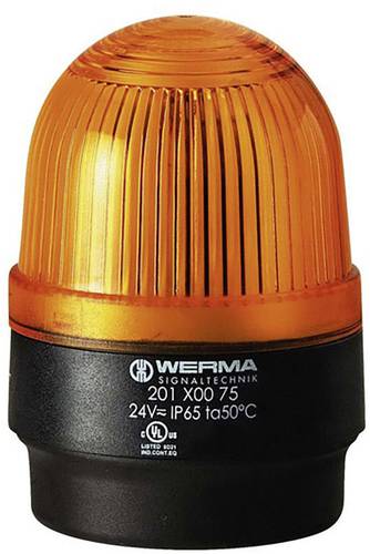 Werma Signaltechnik Signalleuchte 202.300.55 202.300.55 Gelb Blitzlicht 24 V/DC von WERMA SIGNALTECHNIK