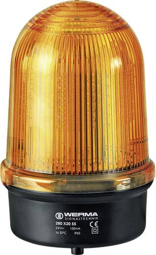Werma Signaltechnik Signalleuchte 280.360.55 280.360.55 Gelb 24 V/DC von WERMA SIGNALTECHNIK