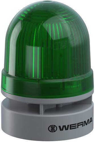 Werma Signaltechnik Signalleuchte Mini TwinFLASH Combi 24VAC/DC GN 460.220.75 Grün 24 V/DC 95 dB von WERMA SIGNALTECHNIK