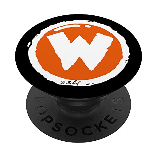 WERNER W Logo classic PopSockets mit austauschbarem PopGrip von WERNER