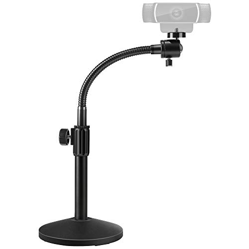 Puroma Webcam Stand Goose-Neck Mount Stand Upgraded Desktop Stand for Logitech Webcam C922 C930e C920S C920 C615 and Other. von WERPOWER