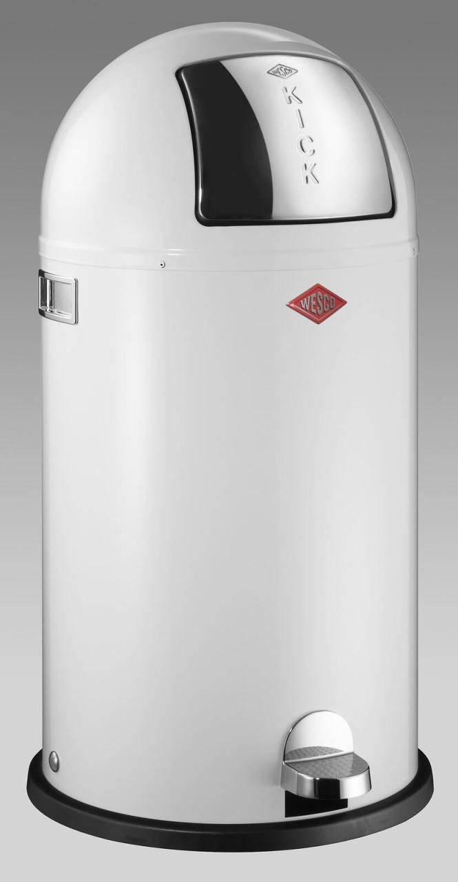 WESCO Mülleimer 40,0 l weiß von WESCO