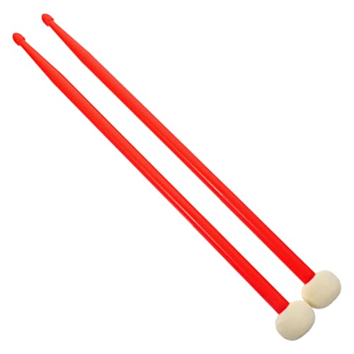 WESIEVYA 1 Paar Doppelköpfige Drumsticks Drumsticks Double End Drumstick Doppelseitige Stick Drumsticks Für Schlagzeug WESIEVYA 1 Paar Doppelköpfige Drumsticks Drumsticks Double End Drumstick Doppelseitige Stick Drumsticks Für Schlagzeug von WESIEVYA