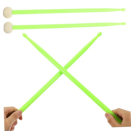 WESIEVYA Doppelköpfiger Trommelstock Aus Nylon Sicher Und Langlebig Beidseitig Für Snare Und Jazz Drums Als Schlagzeugzubehör WESIEVYA Doppelköpfiger Trommelstock Aus Nylon Sicher Und Langlebig Beidseitig Für Snare Und Jazz Drums Als Schlagzeugzubehör von WESIEVYA