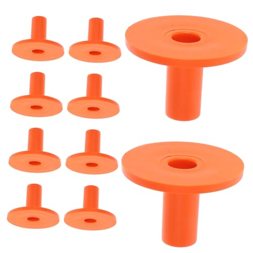 WESIEVYA 10 Stück Kleine Beckenhüllen, Beckenständer, Kunststoffhüllen, Trommelbeckenhüllen, Beckenhüllen, Langes Trommelbeckenzubehör, Musikinstrumentenzubehör, Professionelles Schlagzeug WESIEVYA 10 Stück Kleine Beckenhüllen, Beckenständer, Kunststoffhüllen, Trommelbeckenhüllen, Beckenhüllen, Langes Trommelbeckenzubehör, Musikinstrumentenzubehör, Professionelles Schlagzeug von WESIEVYA