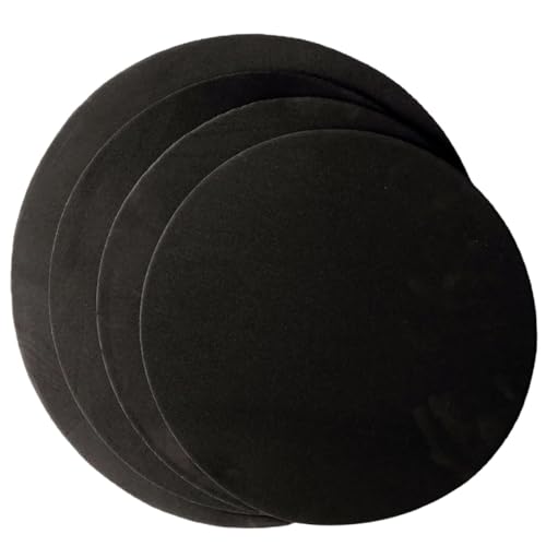 WESIEVYA 4 Stück Drumstick Dämpfer, Drum Dämpfer, Drum Dämpfer, Drum Dämpfungspads, Drum Sound Dämpfung, Drum Übungspad, Drumstick Dämpfer, Drum Quiet Pad, Becken Dämpferpads WESIEVYA 4 Stück Drumstick Dämpfer, Drum Dämpfer, Drum Dämpfer, Drum Dämpfungspads, Drum Sound Dämpfung, Drum Übungspad, Drumstick Dämpfer, Drum Quiet Pad, Becken Dämpferpads von WESIEVYA