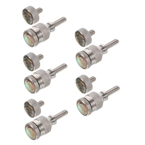 WESIEVYA 5 Sätze Schraubenmutter Altsaxophon Halsschrauben Saxophon Halsbolzen Saxophon Halsschrauben Halsgurt Saxophon Alt Halsschraube Saxophonschraube Saxophon Reparaturschraube von WESIEVYA