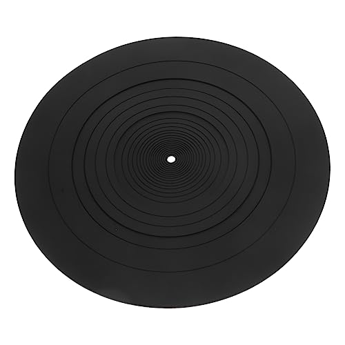 WESIEVYA Schallplattenmatte Vinyl Plattenspieler Zubehör Plattenspielermatte Schallplattenteller Slipmat Schallplatten Slipmat Plattenspieler Pad Vinyl Slipmat Vinyl Player Matte von WESIEVYA