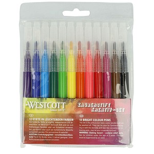 WESTCOTT Airbrush-Stifte farbsortiert, 12 St. von WESTCOTT