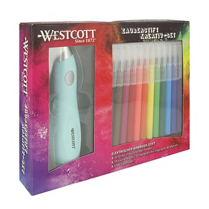 WESTCOTT Airbrushset für Kinder farbsortiert von WESTCOTT