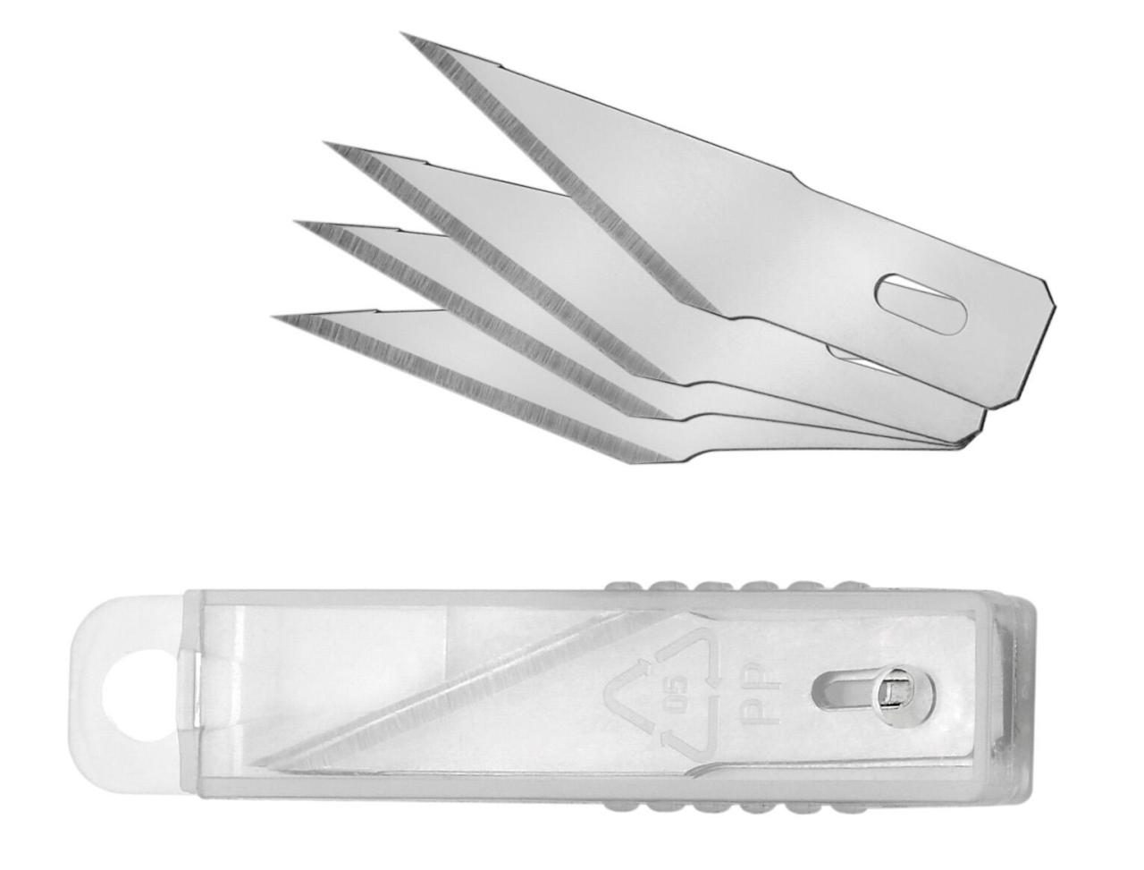 WESTCOTT Cuttermesser-Klingen Titanium-Ersatzklingen, 5 St. 48 mm silber von WESTCOTT