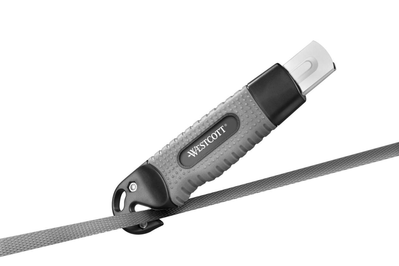 WESTCOTT Cuttermesser 18 mm grau, schwarz WESTCOTT Cuttermesser 18 mm grau, schwarz von WESTCOTT