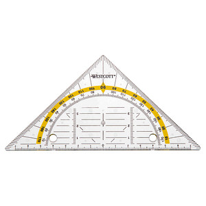 WESTCOTT Geometrie-Dreieck 14,0 cm von WESTCOTT