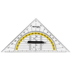 WESTCOTT Geometrie-Dreieck 16,0 cm WESTCOTT Geometrie-Dreieck 16,0 cm von WESTCOTT