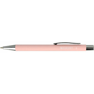 WESTCOTT Kugelschreiber XB-Primesoft rose, Schreibfarbe: blau, 1 St. WESTCOTT Kugelschreiber XB-Primesoft rose, Schreibfarbe: blau, 1 St. von WESTCOTT