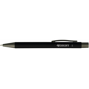 WESTCOTT Kugelschreiber XB-Primesoft schwarz, Schreibfarbe: blau, 1 St. von WESTCOTT
