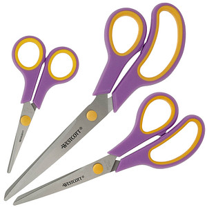 WESTCOTT Papierscheren-Set Easy Grip, 3 St. WESTCOTT Papierscheren-Set Easy Grip, 3 St. von WESTCOTT