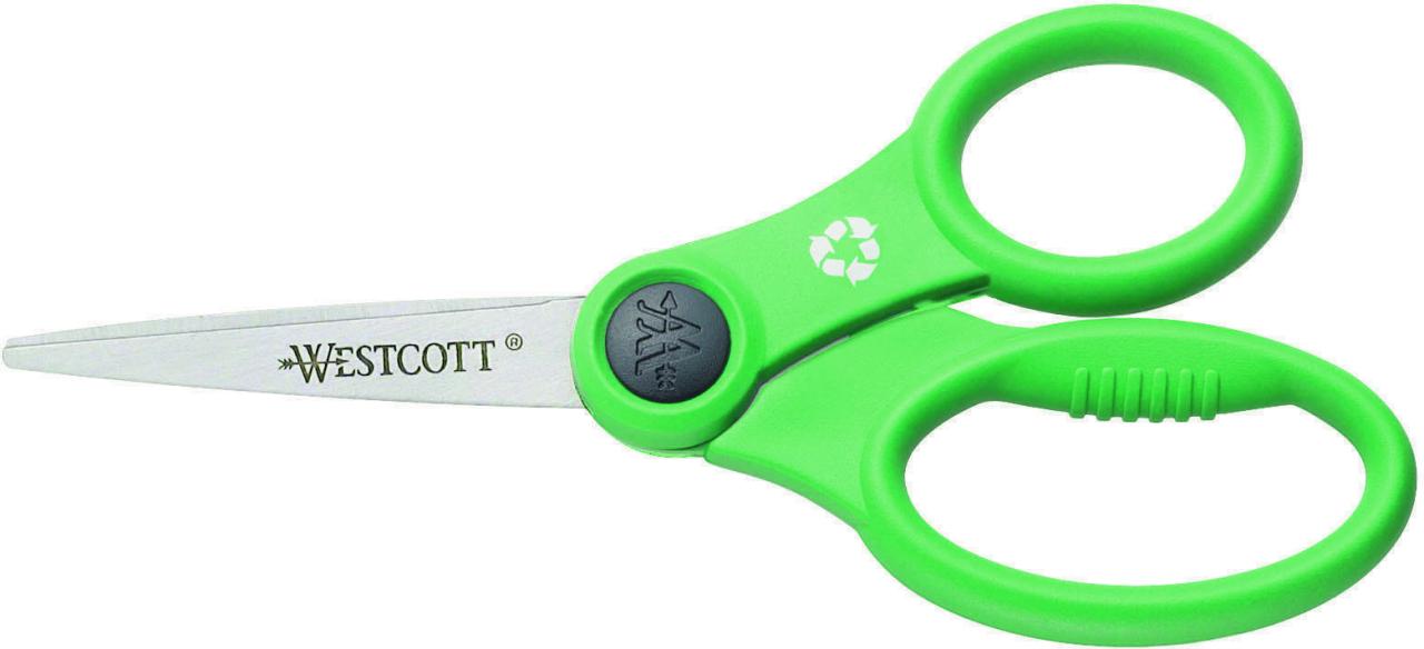 WESTCOTT Scheren Westcott Schere, 13cm 13 cm grün von WESTCOTT