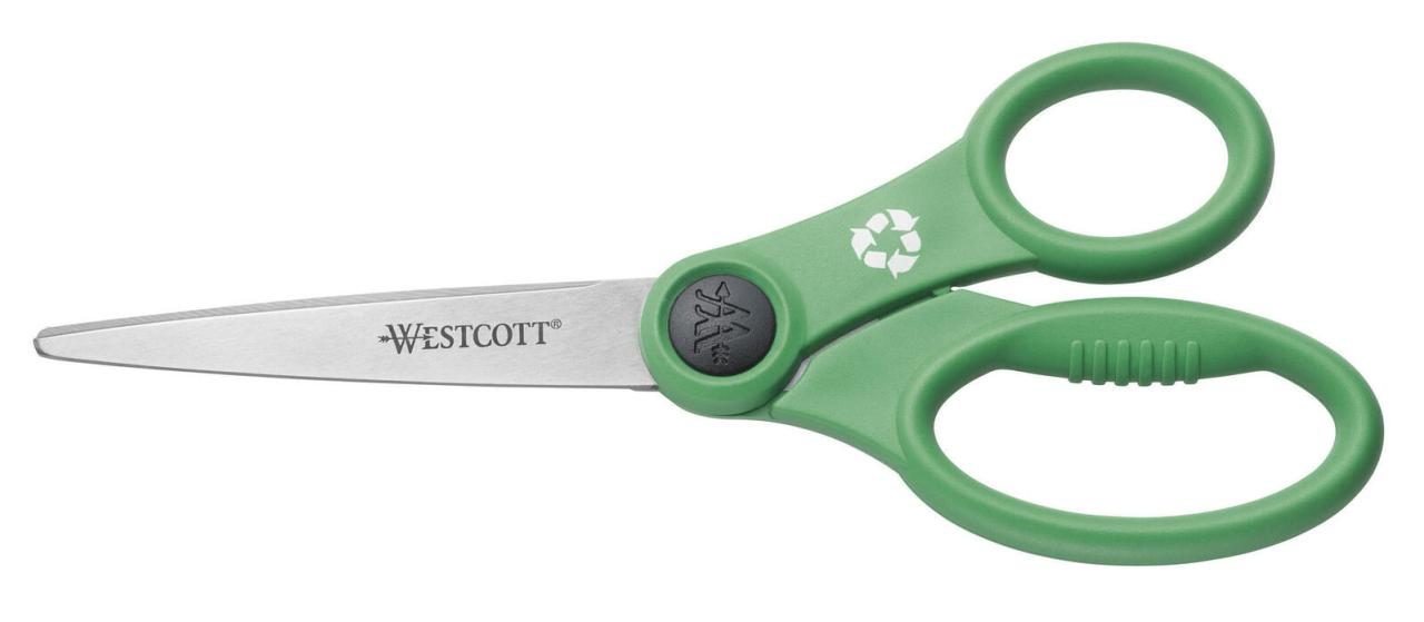 WESTCOTT Scheren Westcott Schere, 21cm 21 cm grün von WESTCOTT