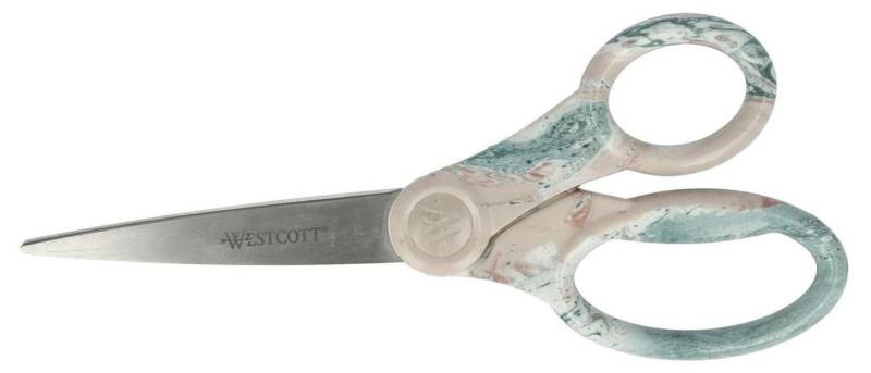 WESTCOTT Scheren Westcott Schere, rose 20.4 cm rosa-türkis von WESTCOTT