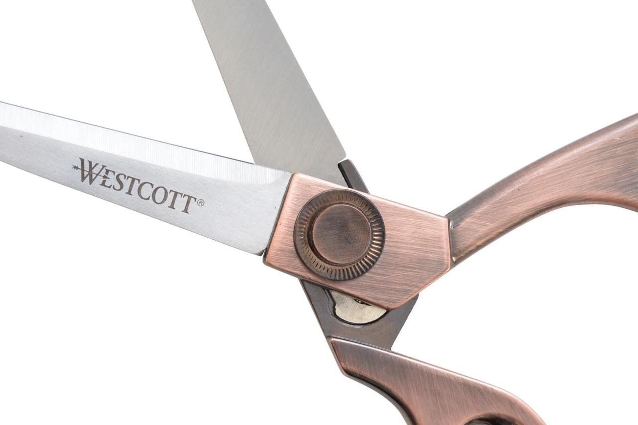 WESTCOTT Scheren Westcott Vintage Schere 20,4cm 20.2 cm kupfer von WESTCOTT