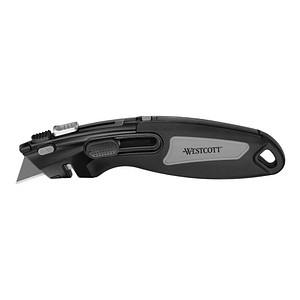 WESTCOTT Zinc Alloy Cuttermesser schwarz 18 mm von WESTCOTT