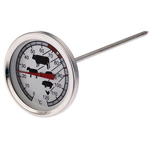 WESTMARK Kerntemperatur-Lebensmittelthermometer silber von WESTMARK
