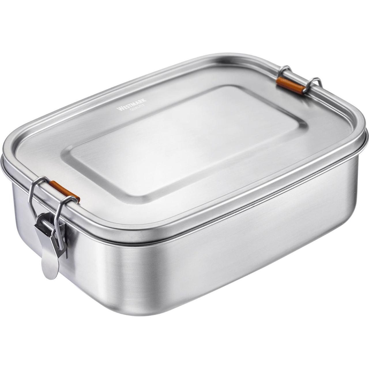 WESTMARK Lunchbox Viva Mini 6.1 cm hoch 1100 ml silber von WESTMARK