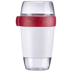 WESTMARK Speisebehälter weiß/rot 1150,0 ml WESTMARK Speisebehälter weiß/rot 1150,0 ml von WESTMARK