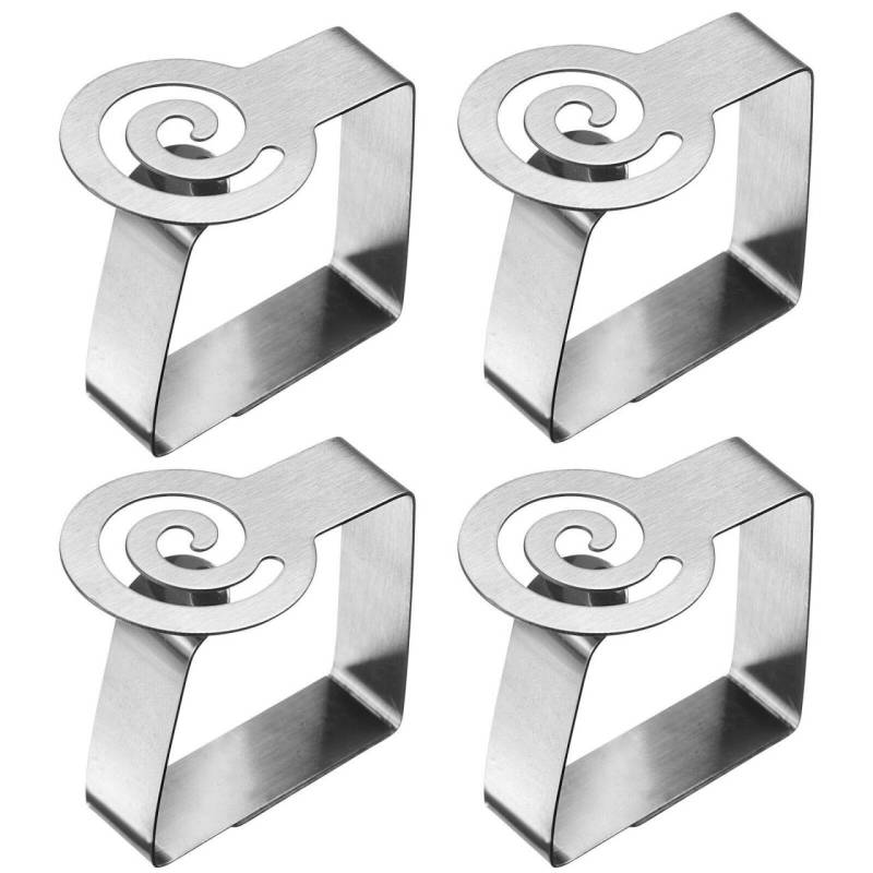 WESTMARK Tischtuchklammern silber von WESTMARK