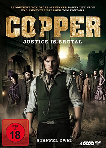 Copper - Justice Is Brutal/Staffel 2 [4 DVDs] von WESTON-JONES,TOM/SCHMID,KYLE/POTENTE,FRANKA/+