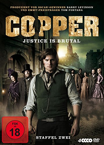 Copper - Justice Is Brutal/Staffel 2 [4 DVDs] von Polyband