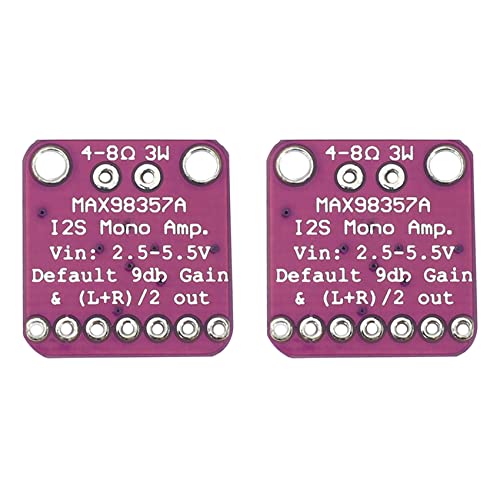 WETPET 2X Max98357 I2S 3 Watt D VerstäRker AUSBrechen Schnittstelle Decoder Filterlos Audio Board für Esp32 WETPET 2X Max98357 I2S 3 Watt D VerstäRker AUSBrechen Schnittstelle Decoder Filterlos Audio Board für Esp32 von WETPET