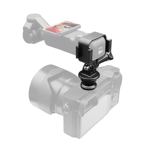 Osmo Pocket 3 Kaltschuh Adapter für Kamera, DSLR Multi Kamera Setup Hot Shoe Adapter kompatibel mit DJI Osmo Pocket 3 Zubehör für Vlogging und Live-Streaming Aufbauten Osmo Pocket 3 Kaltschuh Adapter für Kamera, DSLR Multi Kamera Setup Hot Shoe Adapter kompatibel mit DJI Osmo Pocket 3 Zubehör für Vlogging und Live-Streaming Aufbauten von WEWOGA