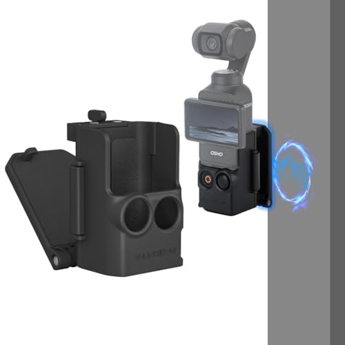 WEWOGA OSMO Pocket 3 Magnetisch Kamera Einhängen Stand Multifunktional Magnetisch Halterung Einhängen Erweiterung Adapter Kompatibel für DJI OSMO Pocket 3 Zubehör von WEWOGA