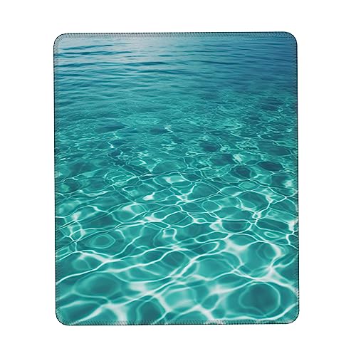 WEYEZE Game Mousepad Computer Mousepad Blue Aqua Pool Water Wireless laptop mouse Print Mousepad von WEYEZE