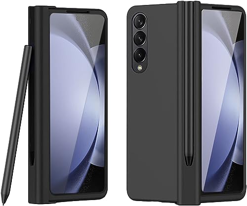 WEYNRBOX Hülle für Samsung Galaxy Z Fold 5 Hülle mit S Pen Halter,Samsung Fold 5 360 Grad Schutzhülle mit Displayschutzfolie, Anti-Kratz Stoßfest Case Cover Handyhülle mit Scharnier-Schutz,Schwarz WEYNRBOX Hülle für Samsung Galaxy Z Fold 5 Hülle mit S Pen Halter,Samsung Fold 5 360 Grad Schutzhülle mit Displayschutzfolie, Anti-Kratz Stoßfest Case Cover Handyhülle mit Scharnier-Schutz,Schwarz von WEYNRBOX