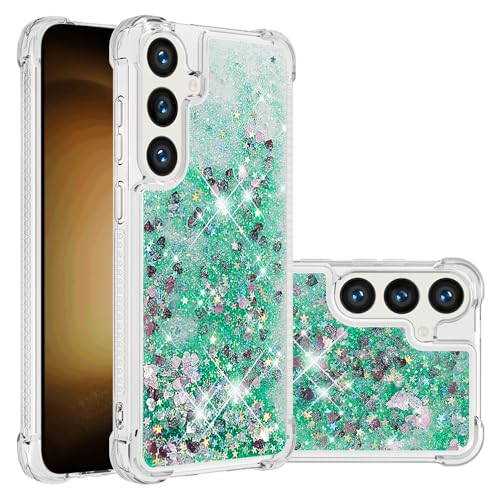 Galaxy S24 Plus Silikon Flüssig Handyhülle, Flüssig Glitzer Treibsand Taschen Fallschutz TPU Schutz Hülle Bumper Handytasche Vergilbungsbeständig Handycover Kompatibel mit Samsung Galaxy S24 Plus Galaxy S24 Plus Silikon Flüssig Handyhülle, Flüssig Glitzer Treibsand Taschen Fallschutz TPU Schutz Hülle Bumper Handytasche Vergilbungsbeständig Handycover Kompatibel mit Samsung Galaxy S24 Plus von WFCKPQF