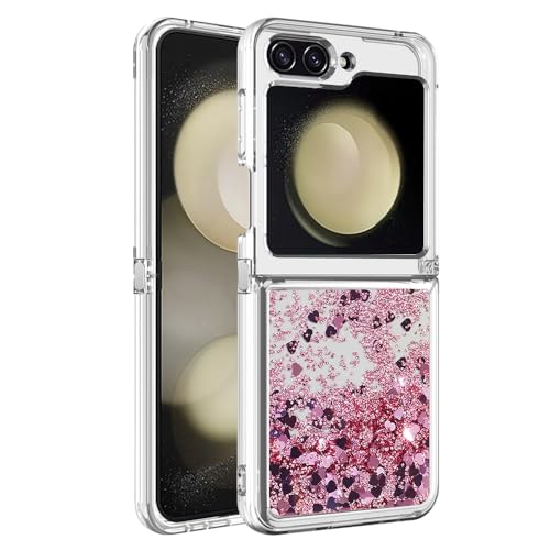 Galaxy Z Flip6 Silikon Schutzhülle Glitzer, Handyhülle Glitzer Flüssig Bewegende Treibsand Schutztasche Schutzcase Stoßfest Vergilbungsbeständig Handycover Kompatibel mit Samsung Galaxy Z Flip6 Galaxy Z Flip6 Silikon Schutzhülle Glitzer, Handyhülle Glitzer Flüssig Bewegende Treibsand Schutztasche Schutzcase Stoßfest Vergilbungsbeständig Handycover Kompatibel mit Samsung Galaxy Z Flip6 von WFCKPQF