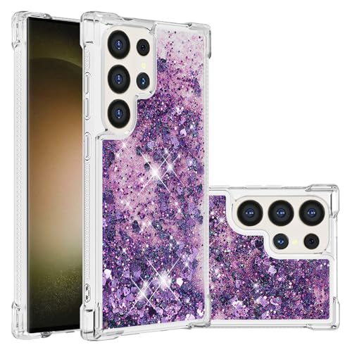 Glitzer Hülle Galaxy S25 Ultra Flüssig Handytasche, Ultra Slim Silikon Schutzhülle Stoßdämpfende Durchsichtige Handyhülle Glitzer Flüssigkeit Cover Kratzfest Kompatibel mit Samsung Galaxy S25 Ultra Glitzer Hülle Galaxy S25 Ultra Flüssig Handytasche, Ultra Slim Silikon Schutzhülle Stoßdämpfende Durchsichtige Handyhülle Glitzer Flüssigkeit Cover Kratzfest Kompatibel mit Samsung Galaxy S25 Ultra von WFCKPQF
