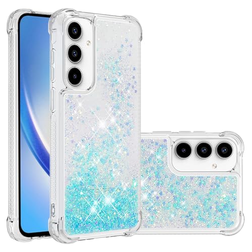 Glitzersteine Flüssig Hülle Silikon für Galaxy A35 Mädchen, Transparent TPU Schutz Tasche Fallschutz Handyhülle Bling Quicksand Bumpercase Ultradünne Schutzhülle Kompatibel mit Samsung Galaxy A35 Glitzersteine Flüssig Hülle Silikon für Galaxy A35 Mädchen, Transparent TPU Schutz Tasche Fallschutz Handyhülle Bling Quicksand Bumpercase Ultradünne Schutzhülle Kompatibel mit Samsung Galaxy A35 von WFCKPQF