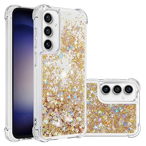 Glitzersteine Hülle für Galaxy S23 FE, Damen Handyhülle Glitzer Flüssig Schuzhülle Silikon Transparent Stoßfest Hüllen Bumper Vergilbungsbeständig Schutztasche Kompatibel mit Samsung Galaxy S23 FE Glitzersteine Hülle für Galaxy S23 FE, Damen Handyhülle Glitzer Flüssig Schuzhülle Silikon Transparent Stoßfest Hüllen Bumper Vergilbungsbeständig Schutztasche Kompatibel mit Samsung Galaxy S23 FE von WFCKPQF