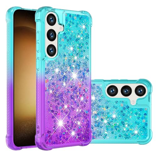 Handyhülle Flüssig kompatibel mit Samsung Galaxy S24 Silikon Tasche, Bling Transparent Schutzhülle Bumper Kratzfest Hülle Glitzer Flüssigkeit Handycase Langlebige kompatibel mit Samsung Galaxy S24 Handyhülle Flüssig kompatibel mit Samsung Galaxy S24 Silikon Tasche, Bling Transparent Schutzhülle Bumper Kratzfest Hülle Glitzer Flüssigkeit Handycase Langlebige kompatibel mit Samsung Galaxy S24 von WFCKPQF