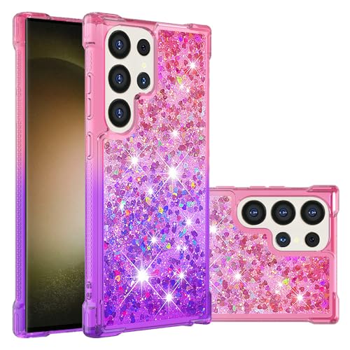 Handyhülle Silikon kompatibel mit Samsung Galaxy S25 Ultra, Glitzer Flüssigkeit Hülle Fallschutz Schutzhülle Schlanke Durchsichtige Handytasche Kratzfest Case kompatibel mit Samsung Galaxy S25 Ultra Handyhülle Silikon kompatibel mit Samsung Galaxy S25 Ultra, Glitzer Flüssigkeit Hülle Fallschutz Schutzhülle Schlanke Durchsichtige Handytasche Kratzfest Case kompatibel mit Samsung Galaxy S25 Ultra von WFCKPQF