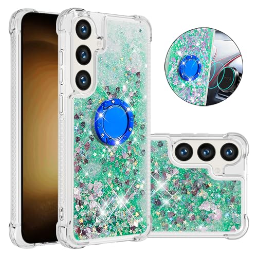 Silikon Flüssig Handyhülle für Galaxy S25 Plus, Glitzer Flüssig Taschen Fallschutz Silikon Hülle mit Ständer Holder Bumper Handytasche Vergilbungsbeständig Kompatibel mit Samsung Galaxy S25 Plus Silikon Flüssig Handyhülle für Galaxy S25 Plus, Glitzer Flüssig Taschen Fallschutz Silikon Hülle mit Ständer Holder Bumper Handytasche Vergilbungsbeständig Kompatibel mit Samsung Galaxy S25 Plus von WFCKPQF