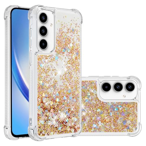 Silikon Hülle für Galaxy A56, Mädchen Handyhülle Glitzersteine Flüssig Treibsand Schuzhülle Ultra Slim Silikon Handytasche Transparent Stoßfest Bumper Hardcase Kompatibel mit Samsung Galaxy A56 Silikon Hülle für Galaxy A56, Mädchen Handyhülle Glitzersteine Flüssig Treibsand Schuzhülle Ultra Slim Silikon Handytasche Transparent Stoßfest Bumper Hardcase Kompatibel mit Samsung Galaxy A56 von WFCKPQF